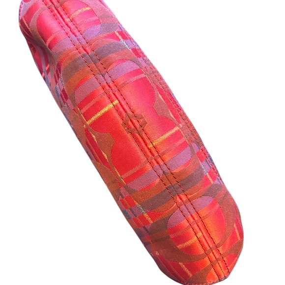 Coach Poppy Multi Color Shoulder Handbag - Picture 8 of 8